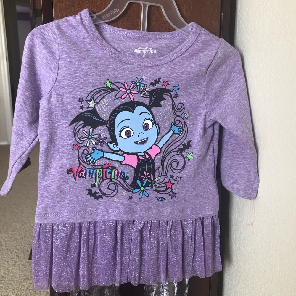 Disney Vampirina Girls 2 Piece pants Set